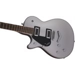 GRETSCH - G5230LH ELECTROMATIC JET V-STOPTAIL - GAUCHÈRE - Airline Silver